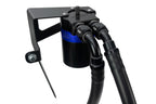 HPS Performance Billet Aluminum Oil Catch Can Kit, Blue, 860-009BL