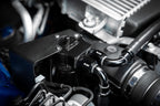 HPS Performance Billet Aluminum Oil Catch Can Kit, Black, 860-009WB