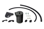 HPS Performance Billet Aluminum Oil Catch Can Kit, Black, 860-010WB