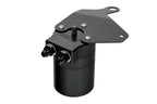 HPS Performance Billet Aluminum Oil Catch Can Kit Black 860-011WB
