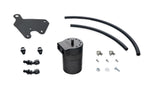 HPS Performance Billet Aluminum Oil Catch Can Kit, Black, 860-011WB