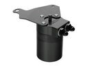 HPS Performance Billet Aluminum Oil Catch Can Kit, Black, 860-011WB