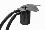 HPS Performance Billet Aluminum Oil Catch Can Kit, Black, 860-011WB