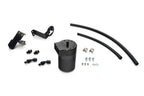 HPS Performance Billet Aluminum Oil Catch Can Kit, Black, 860-012WB