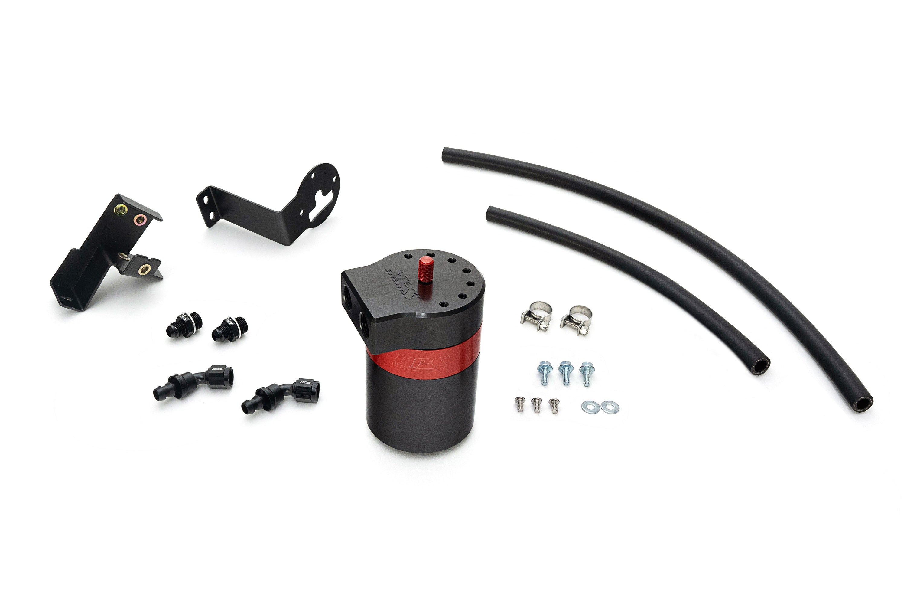 HPS Performance Billet Aluminum Oil Catch Can Kit - Acura TSX - (2004-2008)