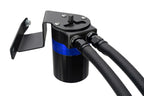 HPS Performance Billet Aluminum Oil Catch Can Kit Blue 860-013BL