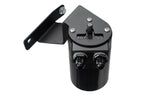 HPS Performance Billet Aluminum Oil Catch Can Kit, Black, 860-013WB