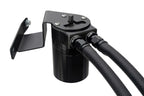 HPS Performance Billet Aluminum Oil Catch Can Kit Black 860-013WB