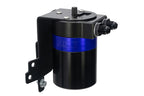 HPS Performance Billet Aluminum Oil Catch Can Kit, Blue, 860-014BL