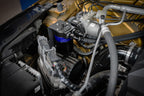 HPS Performance Billet Aluminum Oil Catch Can Kit, Blue, 860-014BL