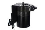 HPS Performance Billet Aluminum Oil Catch Can Kit, Black, 860-014WB