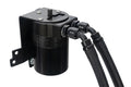 HPS Performance Billet Aluminum Oil Catch Can Kit Black 860-014WB