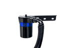 HPS Performance Billet Aluminum Oil Catch Can Kit, Blue, 860-015BL