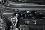 HPS Performance Billet Aluminum Oil Catch Can Kit, Blue, 860-015BL