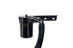HPS Performance Billet Aluminum Oil Catch Can Kit, Black, 860-015WB