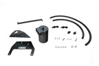 HPS Performance Billet Aluminum Oil Catch Can Kit, Black, 860-017WB