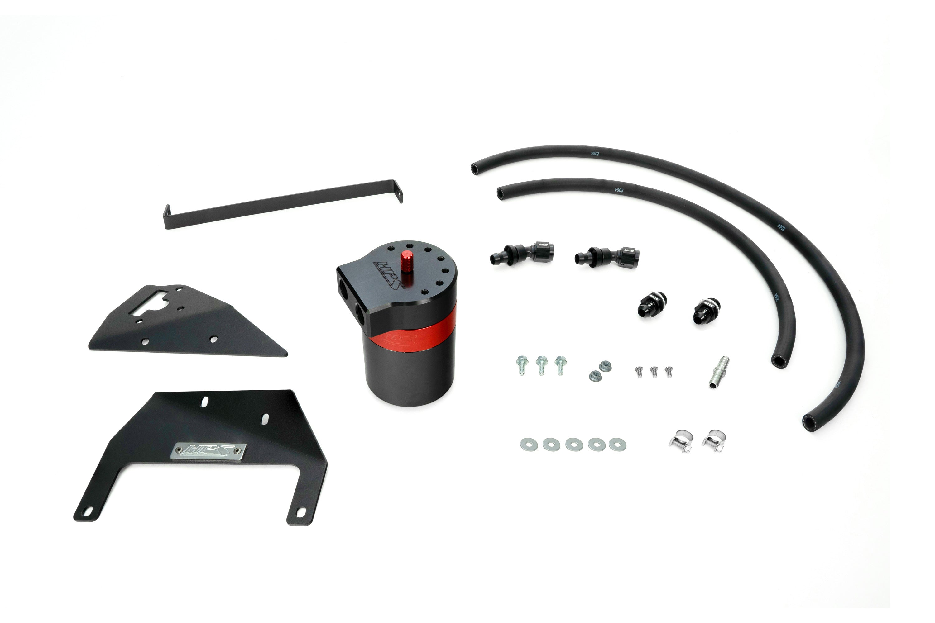 HPS Performance Billet Aluminum Oil Catch Can Kit - Acura TLX Type S - (2021-2025)