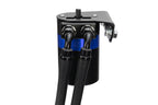 HPS Performance Billet Aluminum Oil Catch Can Kit, Blue, 860-019BL