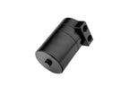 HPS Performance Billet Aluminum Oil Catch Can Kit, Black, 860-019WB
