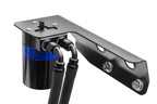 HPS Performance Billet Aluminum Oil Catch Can Kit, Blue, 860-021BL