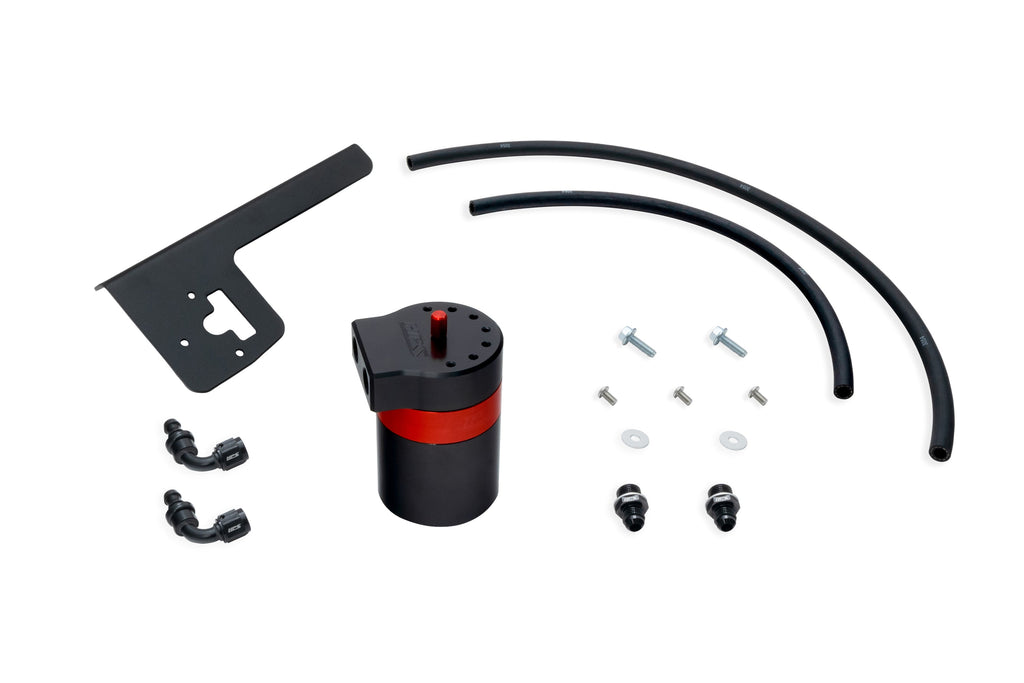 HPS Performance Billet Aluminum Oil Catch Can Kit - Toyota Tacoma - (2016-2023)