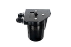 HPS Performance Billet Aluminum Oil Catch Can Kit, Black, 860-023WB
