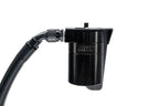 HPS Performance Billet Aluminum Oil Catch Can Kit, Black, 860-023WB