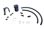 HPS Performance Billet Aluminum Oil Catch Can Kit, Blue, 860-024BL
