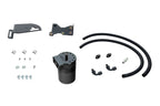 HPS Performance Billet Aluminum Oil Catch Can Kit, Black, 860-025WB