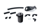 HPS Performance Billet Aluminum Oil Catch Can Kit, Black, 860-026WB