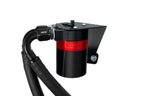 HPS Performance Billet Aluminum Oil Catch Can Kit, Red, 860-026