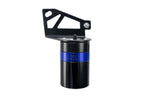 HPS Performance Billet Aluminum Oil Catch Can Kit Blue 860-028BL