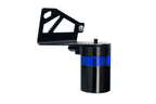 HPS Performance Billet Aluminum Oil Catch Can Kit, Blue, 860-028BL
