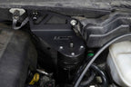 HPS Performance Billet Aluminum Oil Catch Can Kit, Black, 860-028WB