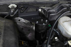 HPS Performance Billet Aluminum Oil Catch Can Kit, Black, 860-028WB