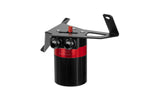 HPS Performance Billet Aluminum Oil Catch Can Kit Red 860-029