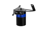 HPS Performance Billet Aluminum Oil Catch Can Kit Blue 860-029BL