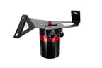HPS Performance Billet Aluminum Oil Catch Can Kit, Red, 860-029