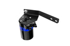 HPS Performance Billet Aluminum Oil Catch Can Kit, Blue, 860-031BL