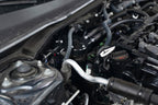 HPS Performance Billet Aluminum Oil Catch Can Kit, Black, 860-031WB