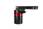 HPS Performance Billet Aluminum Oil Catch Can Kit, Red, 860-031