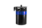 HPS Performance Billet Aluminum Oil Catch Can Kit, Blue, 860-033BL