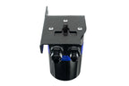 HPS Performance Billet Aluminum Oil Catch Can Kit, Blue, 860-033BL