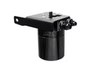 HPS Performance Billet Aluminum Oil Catch Can Kit Black 860-033WB