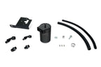 HPS Performance Billet Aluminum Oil Catch Can Kit, Black, 860-033WB