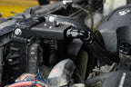 HPS Performance Billet Aluminum Oil Catch Can Kit, Black, 860-033WB