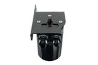 HPS Performance Billet Aluminum Oil Catch Can Kit, Black, 860-033WB