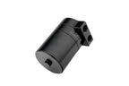 HPS Performance Billet Aluminum Oil Catch Can Kit, Black, 860-033WB