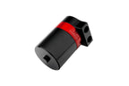 HPS Performance Billet Aluminum Oil Catch Can Kit, Red, 860-033