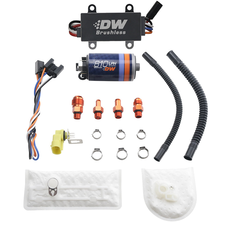 DeatschWerks DW810 Brushless Fuel pump w/2-speed controller - 9-811-C105-1002